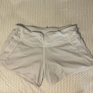 WHITE LULULEMON SPEED-UPS